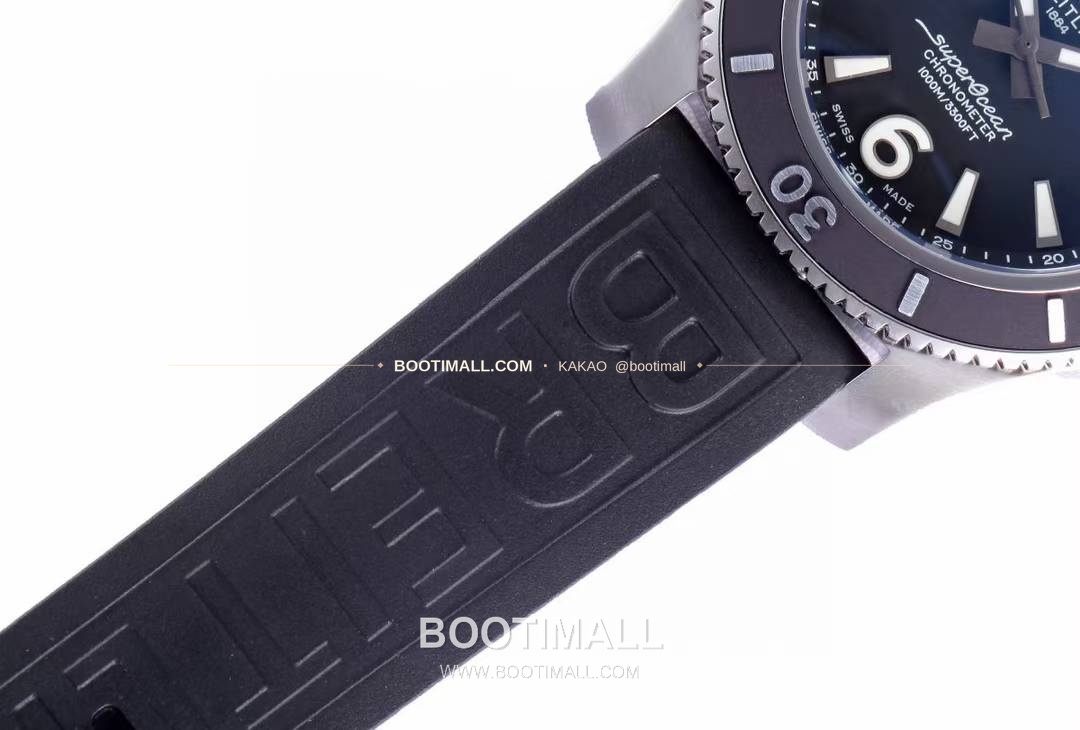 브라이틀링 슈퍼오션 스틸 블랙다이얼 다이버 오토매틱 Breitling Superocean Steel Black Dial Diver Automatic 42mm 5