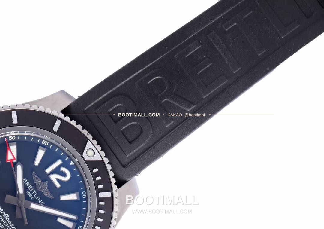 브라이틀링 슈퍼오션 스틸 블랙다이얼 다이버 오토매틱 Breitling Superocean Steel Black Dial Diver Automatic 42mm 6