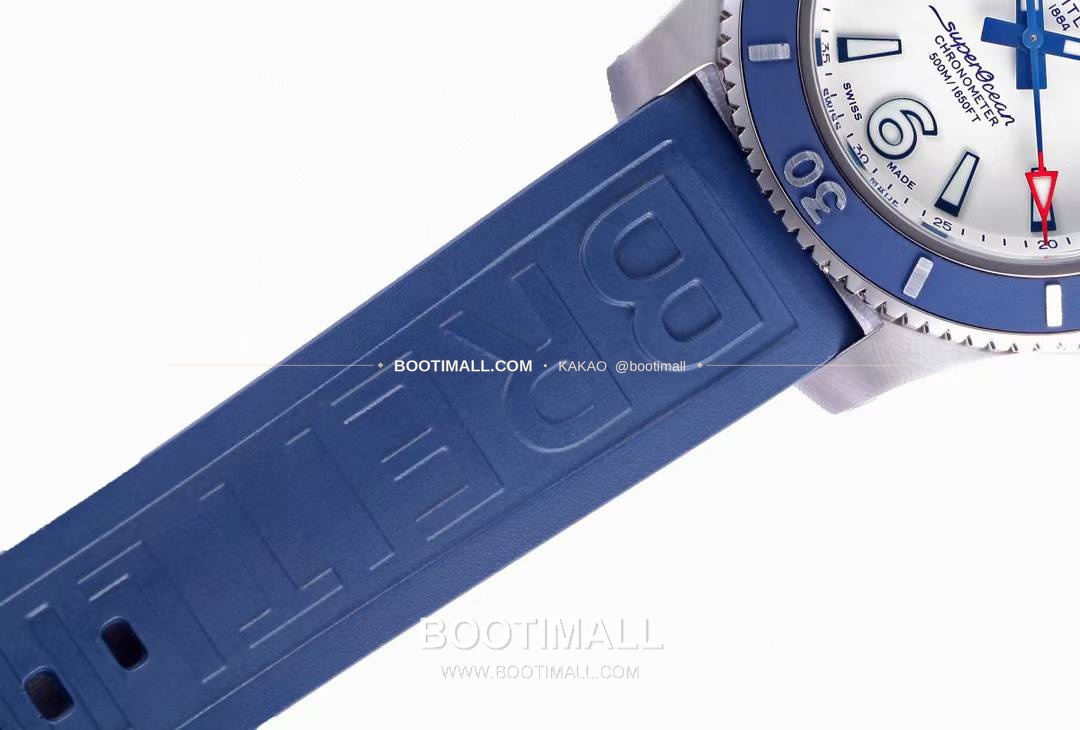 브라이틀링 슈퍼오션 스틸 블랙다이얼 다이버 오토매틱 Breitling Superocean Steel Black Dial Diver Automatic 42mm 5