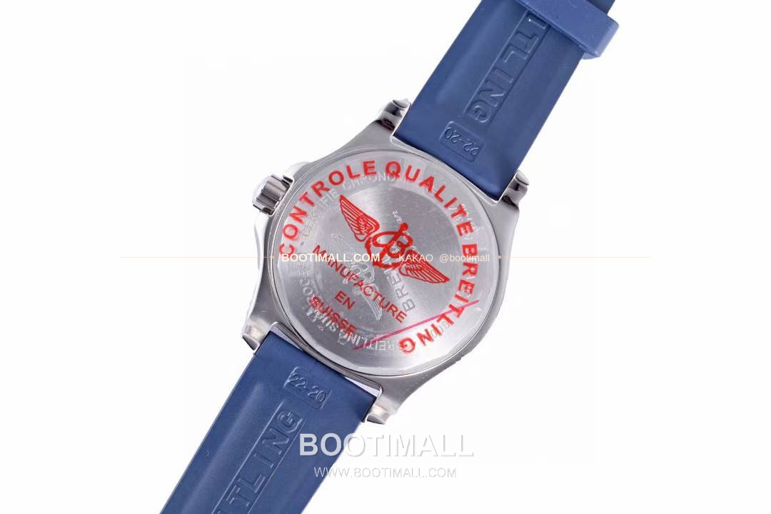 브라이틀링 슈퍼오션 스틸 블랙다이얼 다이버 오토매틱 Breitling Superocean Steel Black Dial Diver Automatic 42mm 8