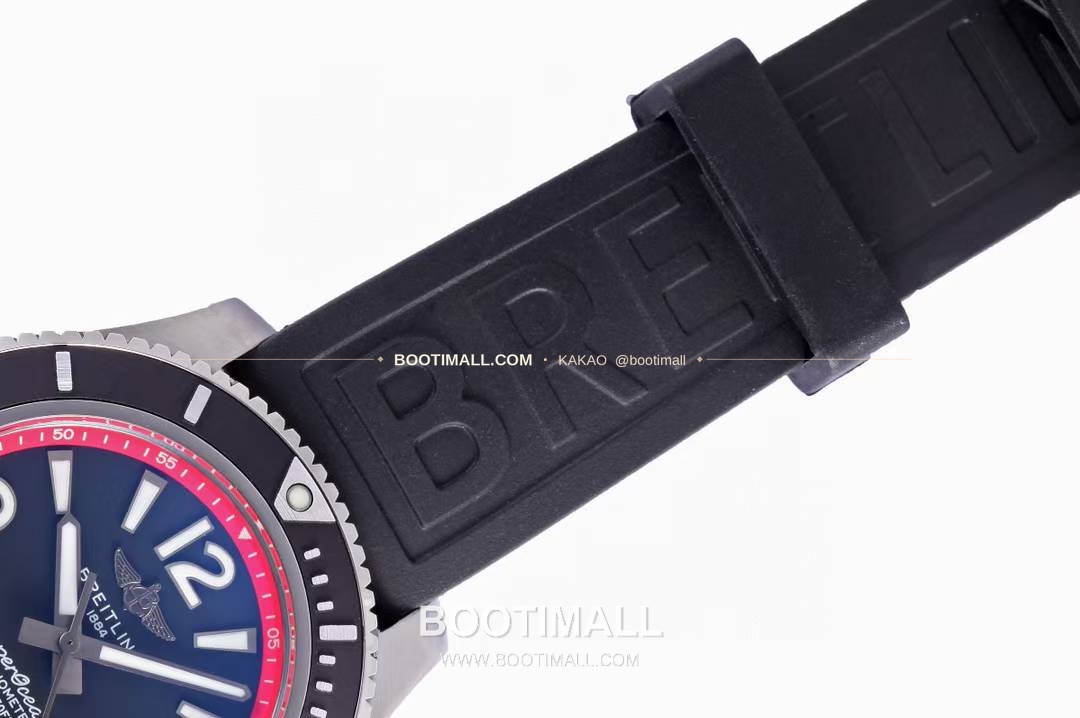 브라이틀링 슈퍼오션 스틸 블랙다이얼 다이버 오토매틱 Breitling Superocean Steel Black Dial Diver Automatic 42mm 6