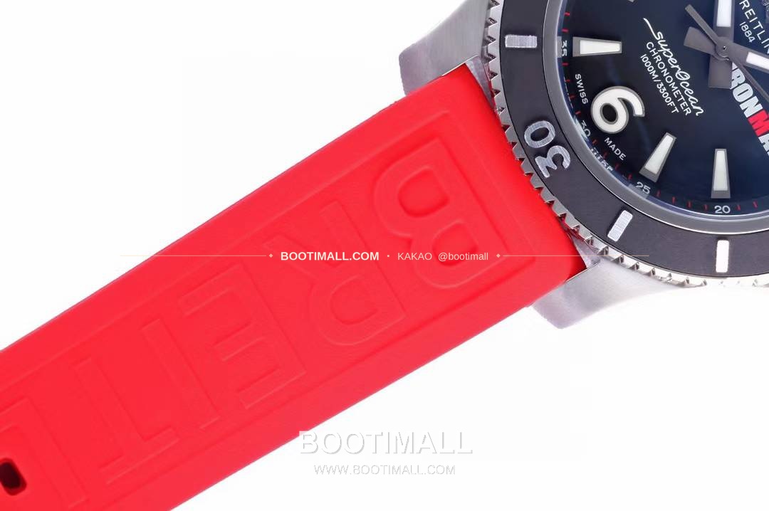 브라이틀링 슈퍼오션 스틸 블랙다이얼 다이버 오토매틱 Breitling Superocean Steel Black Dial Diver Automatic 42mm 5