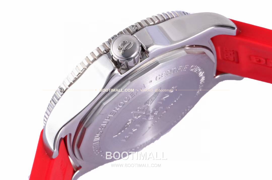 브라이틀링 슈퍼오션 스틸 블랙다이얼 다이버 오토매틱 Breitling Superocean Steel Black Dial Diver Automatic 42mm 7