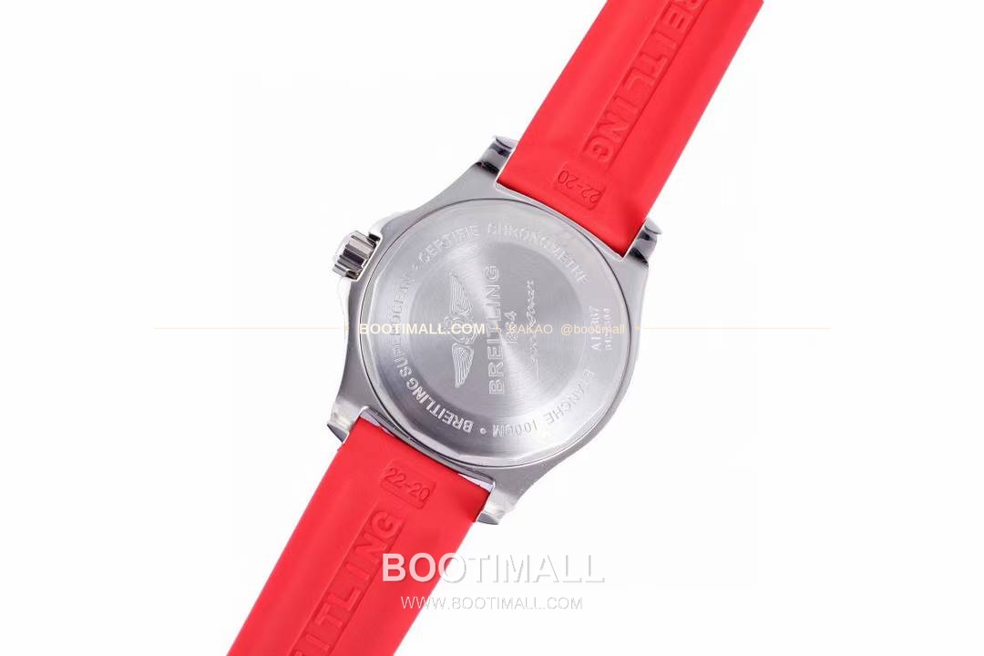 브라이틀링 슈퍼오션 스틸 블랙다이얼 다이버 오토매틱 Breitling Superocean Steel Black Dial Diver Automatic 42mm 8