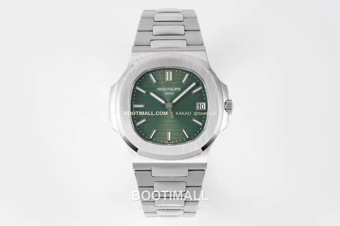 파텍필립 노틸러스 올리브그린 다이얼 스틸 오토매틱 Patek Philippe Nautilus Olive Green Dial Steel Automatic 40mm 1