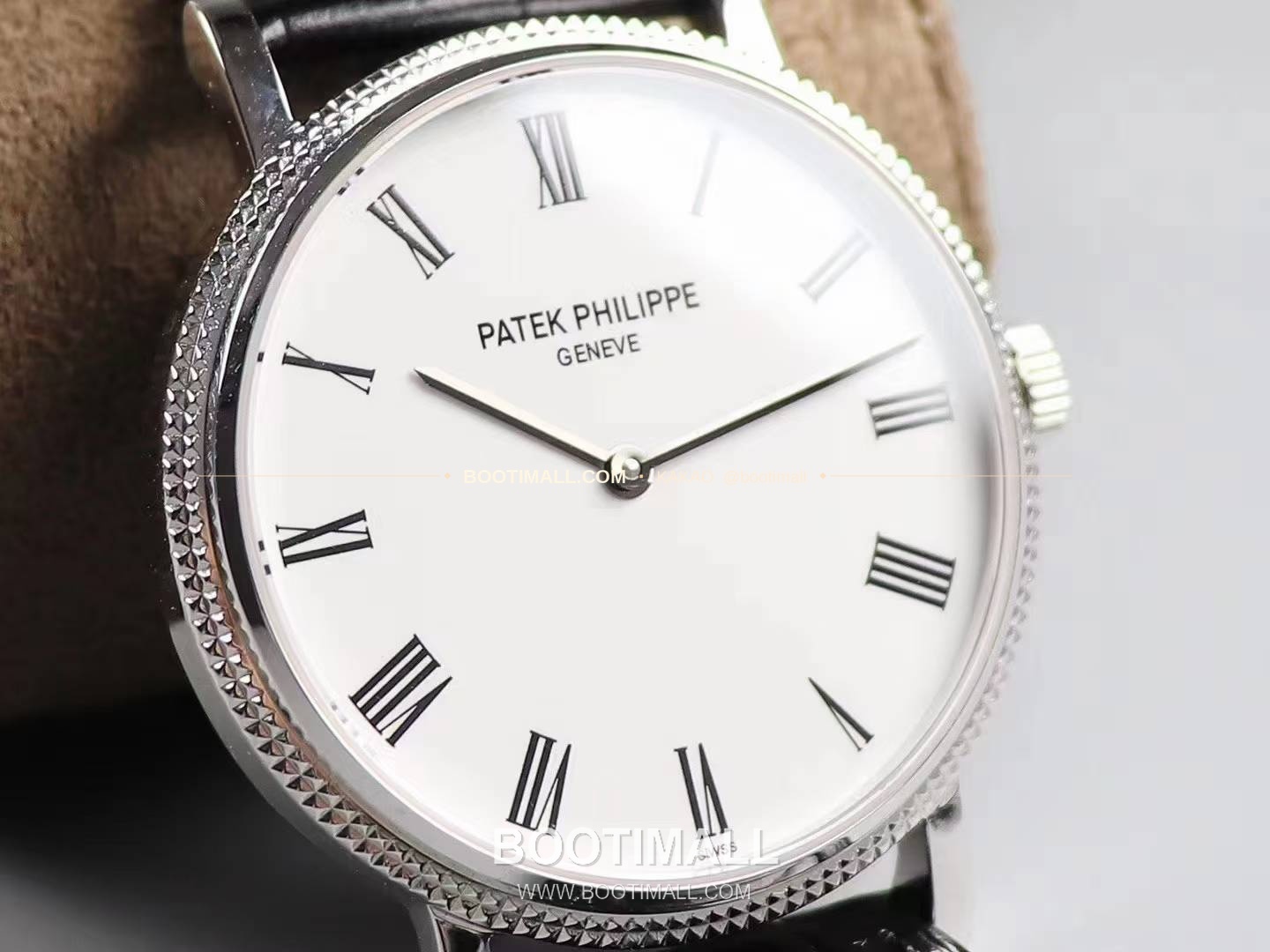 파텍필립 칼라트라바 화이트다이얼 로만인덱스 울트라씬 오토매틱 Patek Philippe Calatrava White Dial Roman Index Ultra Thin Automatic 5120G 38mm 3