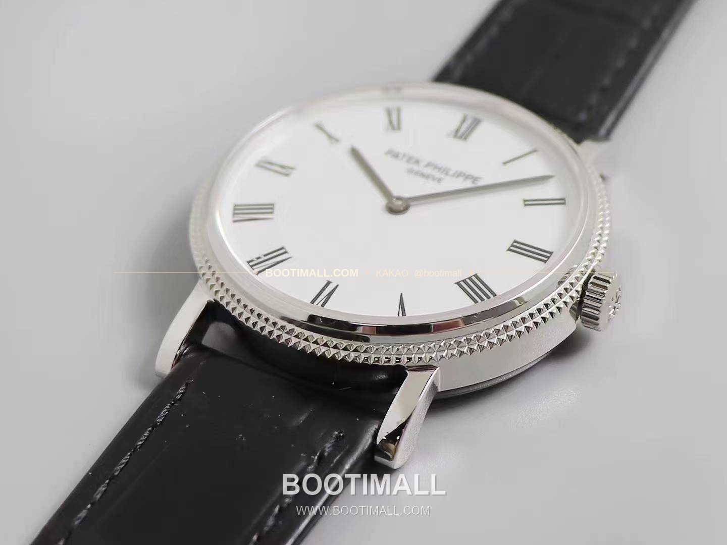 파텍필립 칼라트라바 화이트다이얼 로만인덱스 울트라씬 오토매틱 Patek Philippe Calatrava White Dial Roman Index Ultra Thin Automatic 5120G 38mm 4