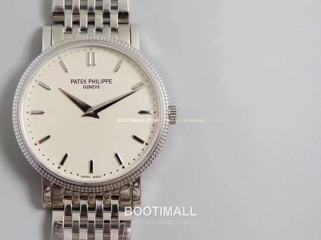 파텍필립 칼라트라바 화이트다이얼 로만인덱스 울트라씬 오토매틱 Patek Philippe Calatrava White Dial Roman Index Ultra Thin Automatic 5120G 38mm 2