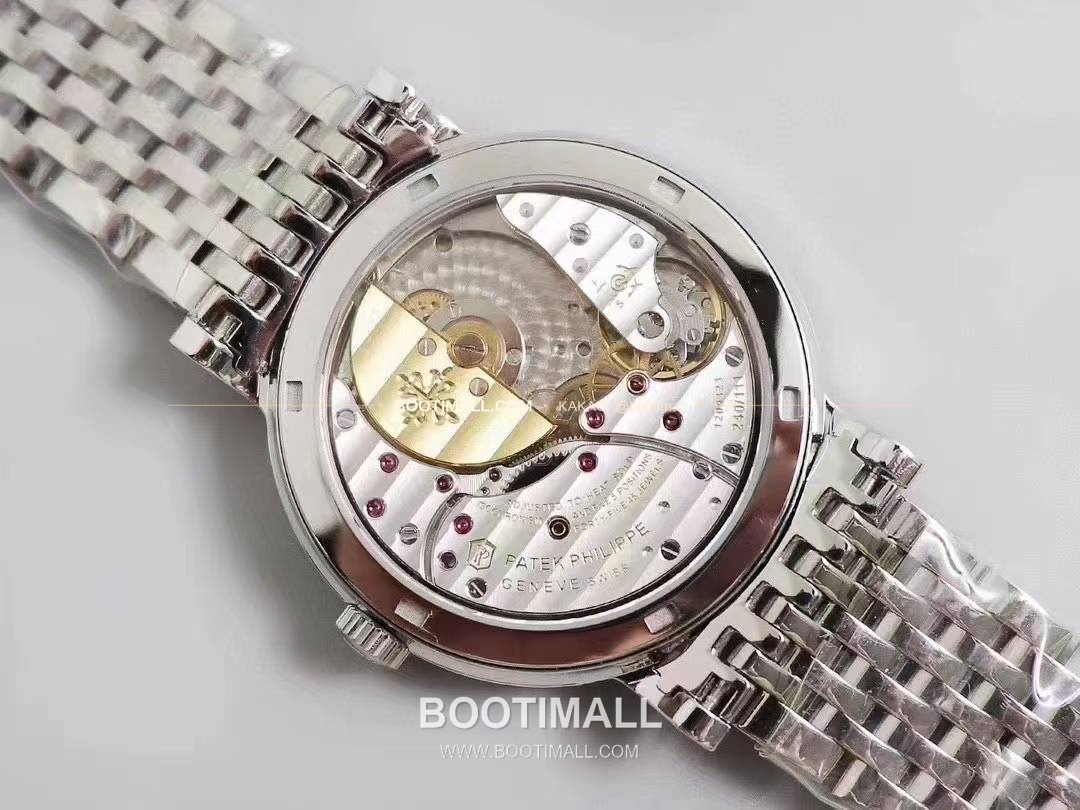 파텍필립 칼라트라바 화이트다이얼 로만인덱스 울트라씬 오토매틱 Patek Philippe Calatrava White Dial Roman Index Ultra Thin Automatic 5120G 38mm 7