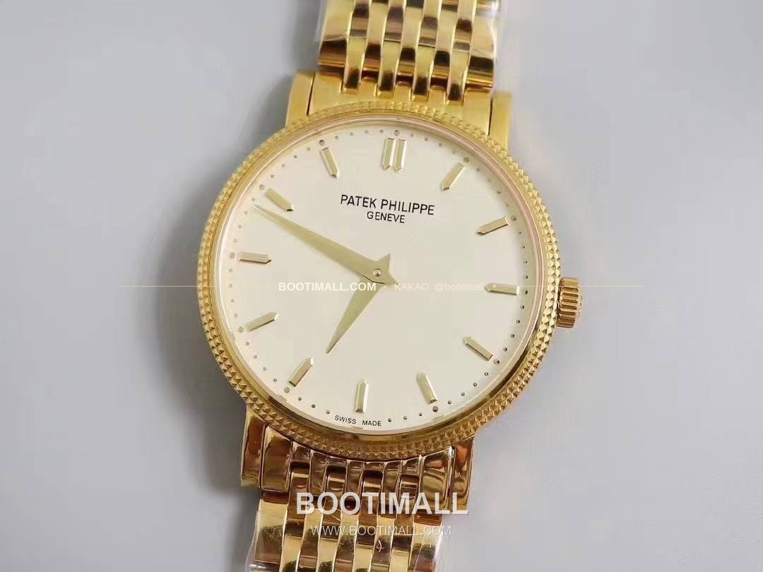 파텍필립 칼라트라바 화이트다이얼 로만인덱스 울트라씬 오토매틱 Patek Philippe Calatrava White Dial Roman Index Ultra Thin Automatic 5120G 38mm 1