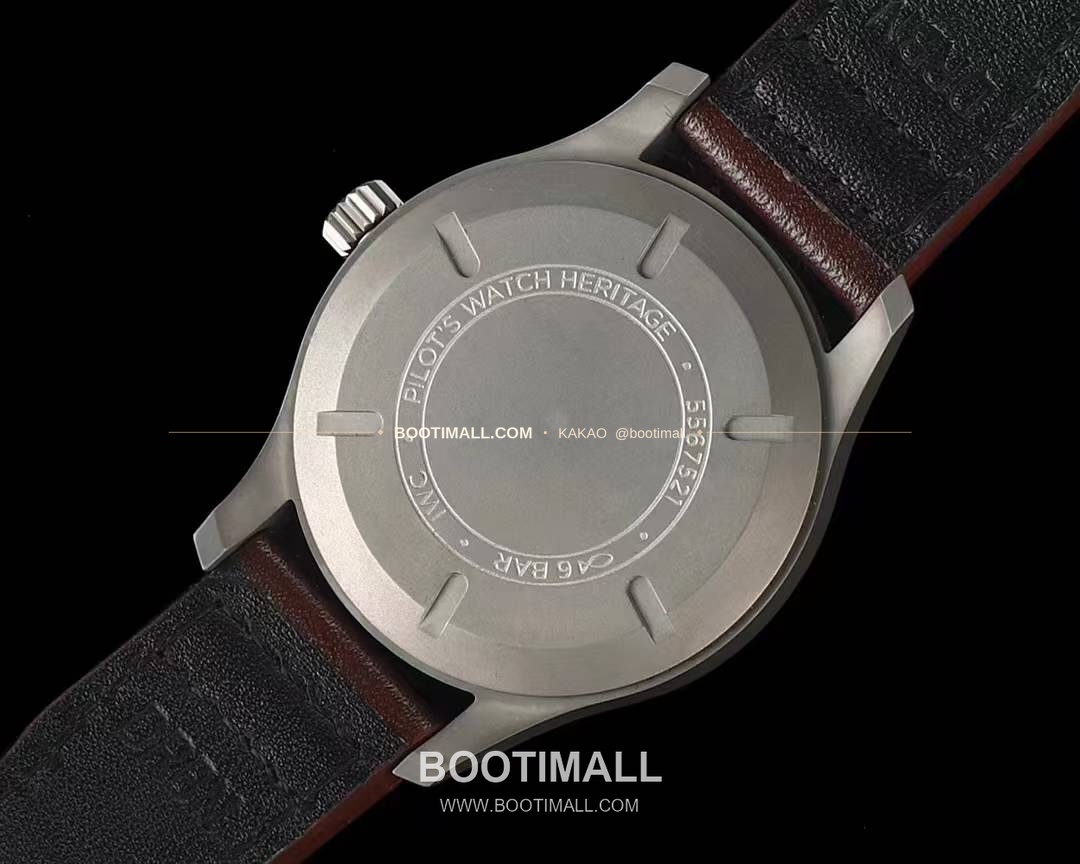 IWC 파일럿 마크18 티타늄 블랙다이얼 오토매틱 IWC Pilot Mark XVIII Titanium Black Dial Automatic IW327006 40mm 7