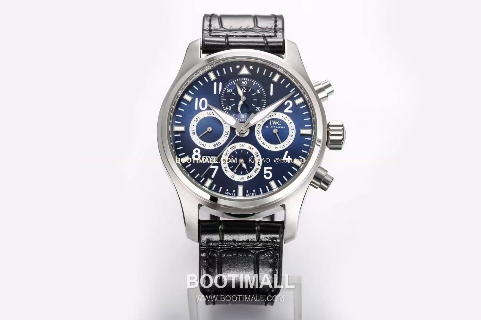 IWC 빅파일럿 퍼페추얼 캘린더 “어린왕자” 블루다이얼 오토매틱 IWC Big Pilot Perpetual Calendar “Le Petit Prince” Blue Dial Automatic IW392202 42mm 3