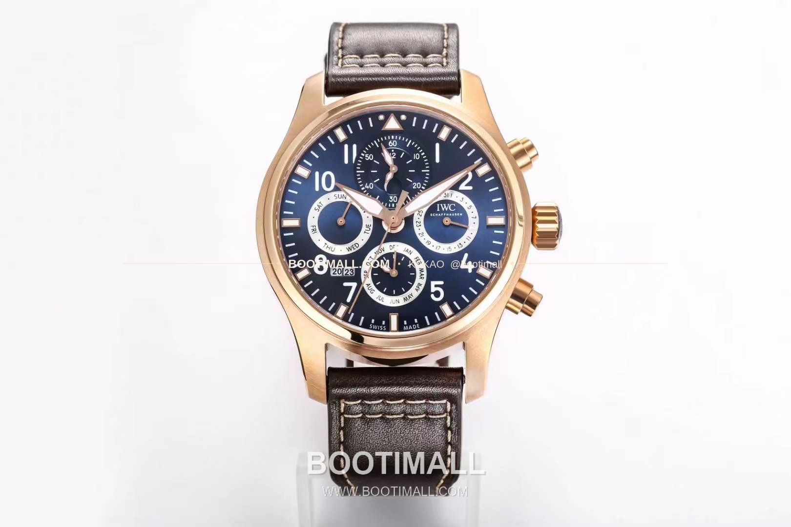 IWC 빅파일럿 퍼페추얼 캘린더 “어린왕자” 블루다이얼 오토매틱 IWC Big Pilot Perpetual Calendar “Le Petit Prince” Blue Dial Automatic IW392202 42mm 2