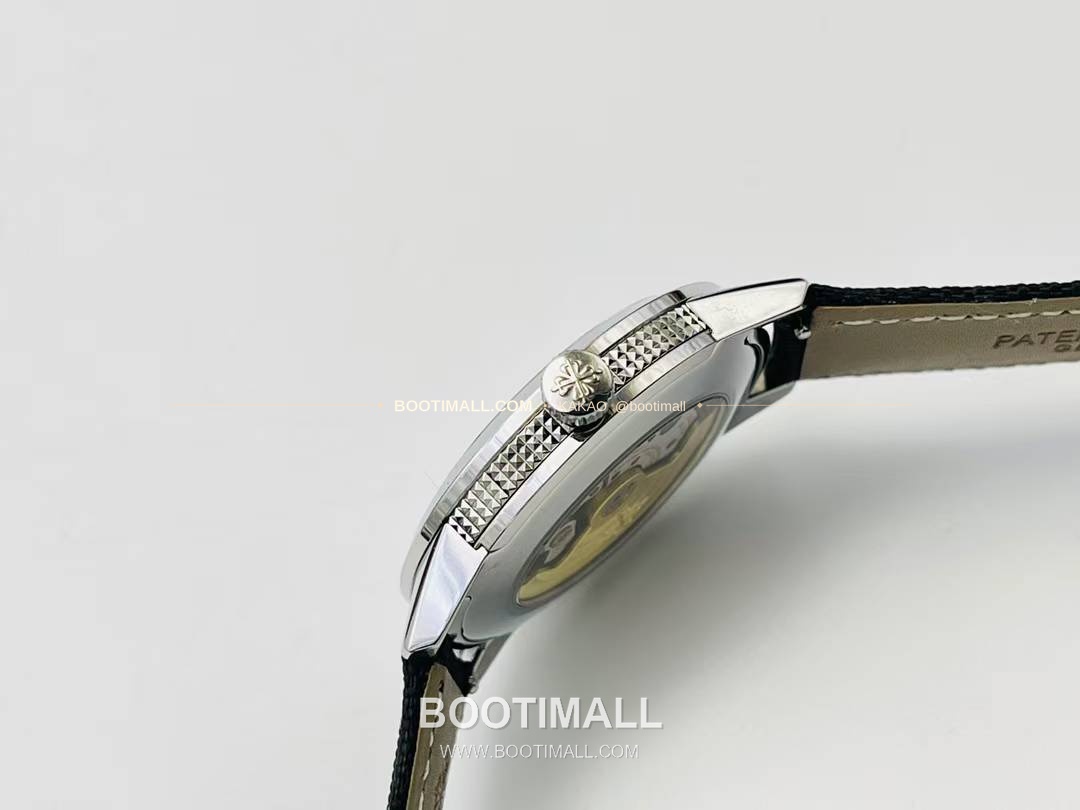 파텍필립 칼라트라바 클루 드 파리 카본그레이 다이얼 오토매틱 Patek Philippe Calatrava Clous de Paris Charcoal Grey Dial Automatic Ref.5226G-001 40mm 5