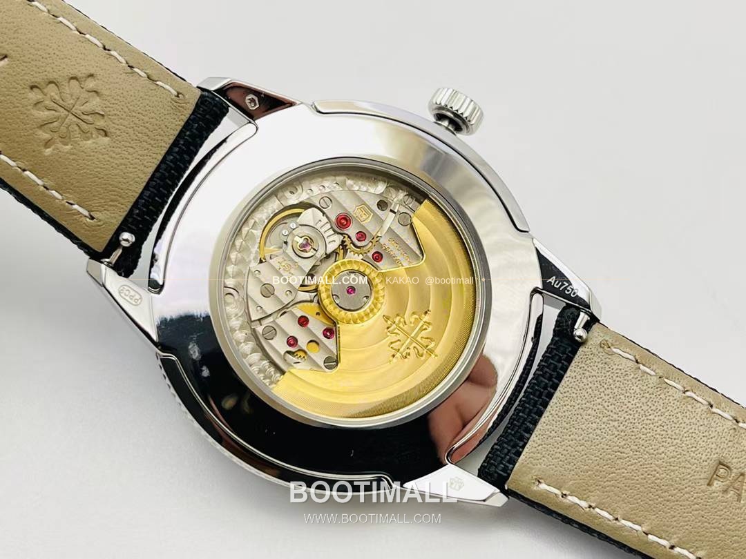 파텍필립 칼라트라바 클루 드 파리 카본그레이 다이얼 오토매틱 Patek Philippe Calatrava Clous de Paris Charcoal Grey Dial Automatic Ref.5226G-001 40mm 7