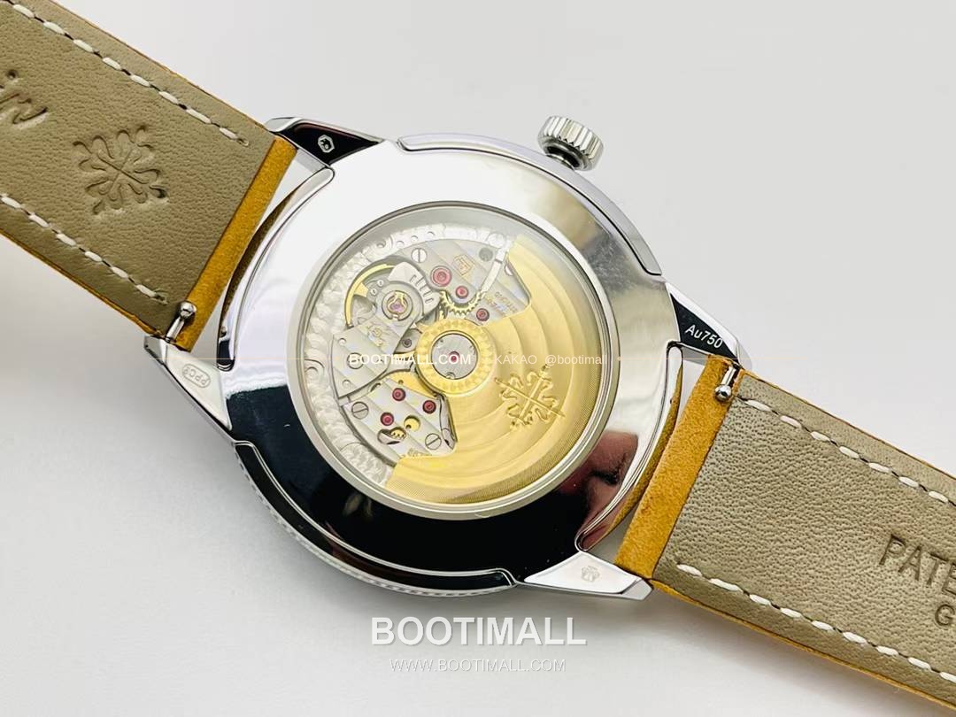 파텍필립 칼라트라바 클루 드 파리 카본그레이 다이얼 오토매틱 Patek Philippe Calatrava Clous de Paris Charcoal Grey Dial Automatic Ref.5226G-001 40mm 7