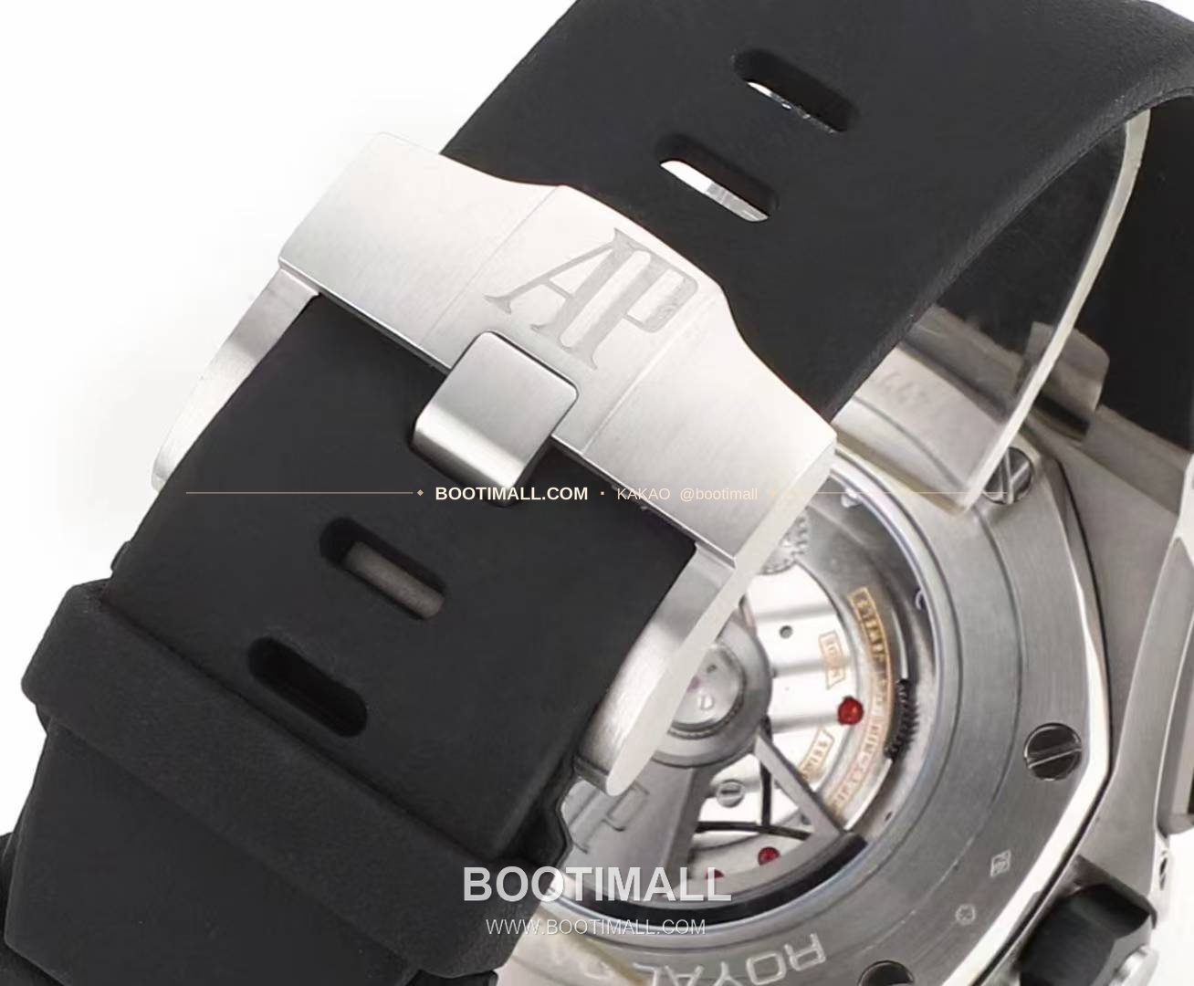 오데마피게 로열오크 오프쇼어 크로노그래프 플래티넘 톤 세라믹 베젤 오토매틱 Audemars Piguet Royal Oak Offshore Chronograph Platinum Tone Ceramic Bezel Automatic 26400 44mm 9