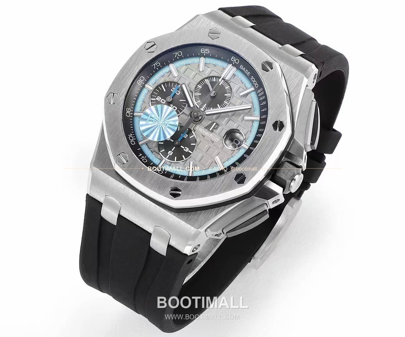 오데마피게 로열오크 오프쇼어 크로노그래프 플래티넘 톤 세라믹 베젤 오토매틱 Audemars Piguet Royal Oak Offshore Chronograph Platinum Tone Ceramic Bezel Automatic 26400 44mm 4