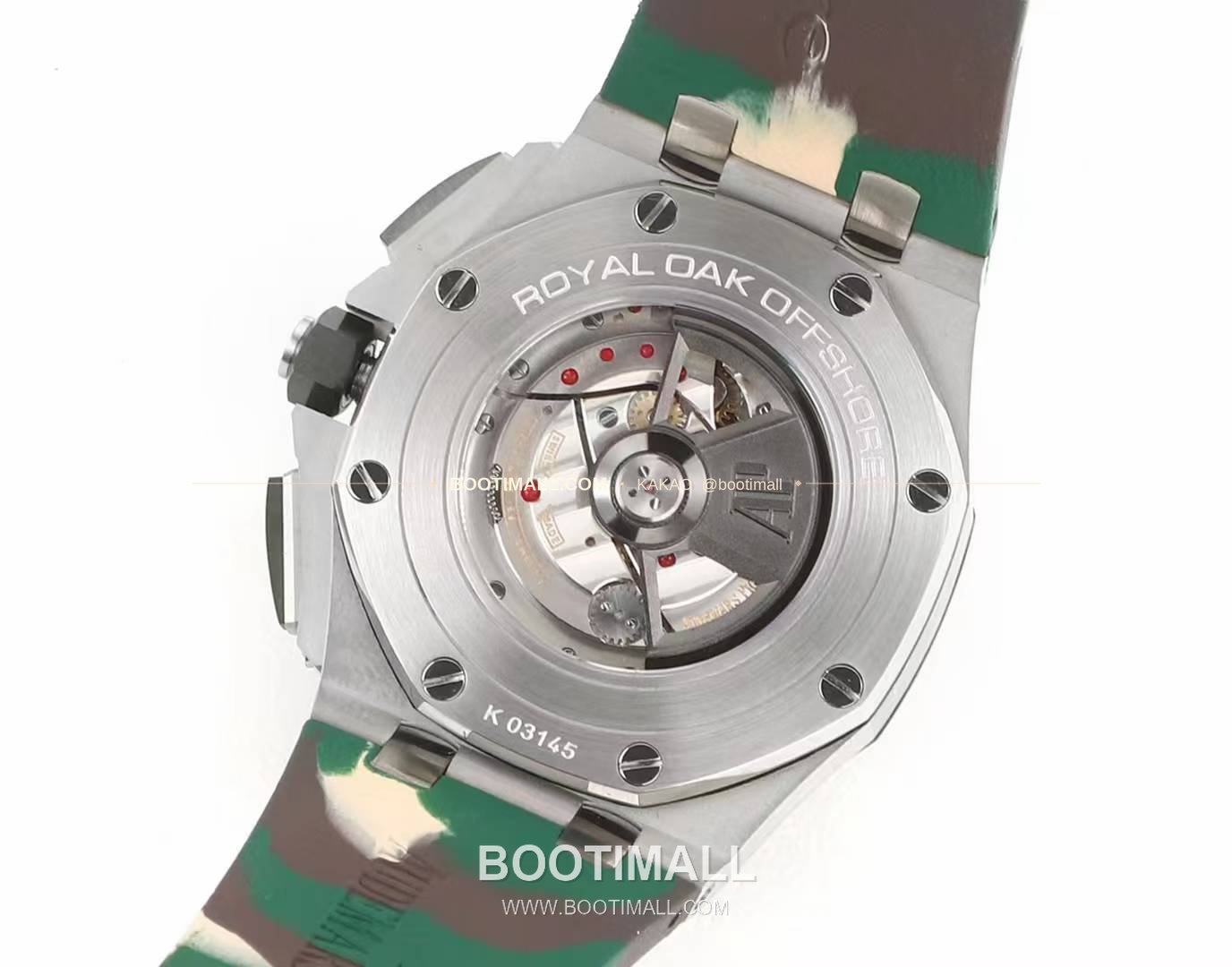 오데마피게 로열오크 오프쇼어 크로노그래프 플래티넘 톤 세라믹 베젤 오토매틱 Audemars Piguet Royal Oak Offshore Chronograph Platinum Tone Ceramic Bezel Automatic 26400 44mm 7