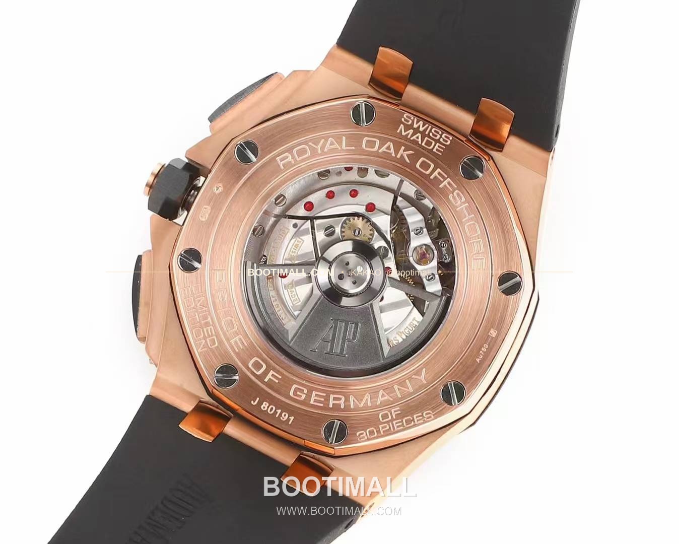 오데마피게 로열오크 오프쇼어 크로노그래프 플래티넘 톤 세라믹 베젤 오토매틱 Audemars Piguet Royal Oak Offshore Chronograph Platinum Tone Ceramic Bezel Automatic 26400 44mm 7