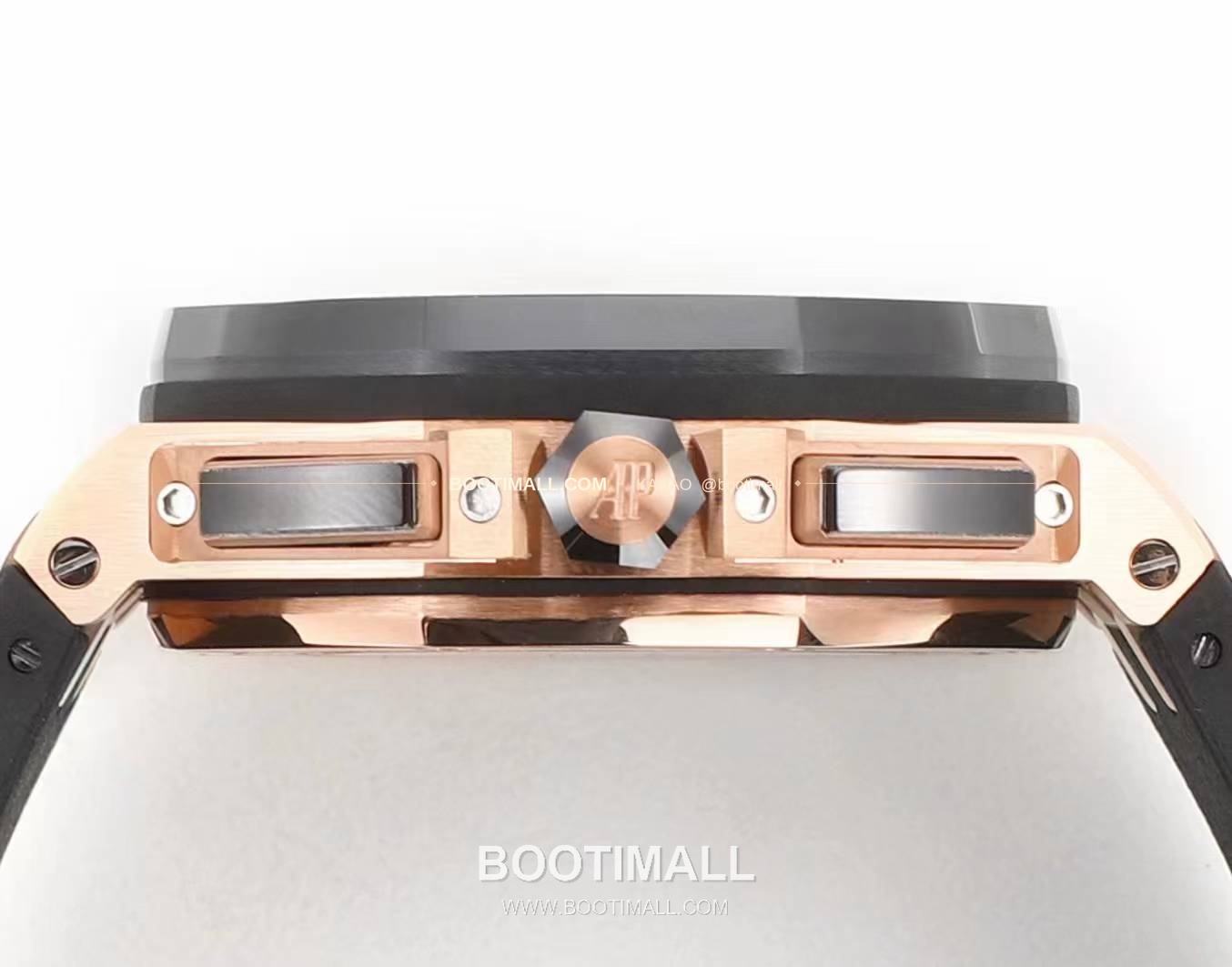 오데마피게 로열오크 오프쇼어 크로노그래프 플래티넘 톤 세라믹 베젤 오토매틱 Audemars Piguet Royal Oak Offshore Chronograph Platinum Tone Ceramic Bezel Automatic 26400 44mm 8