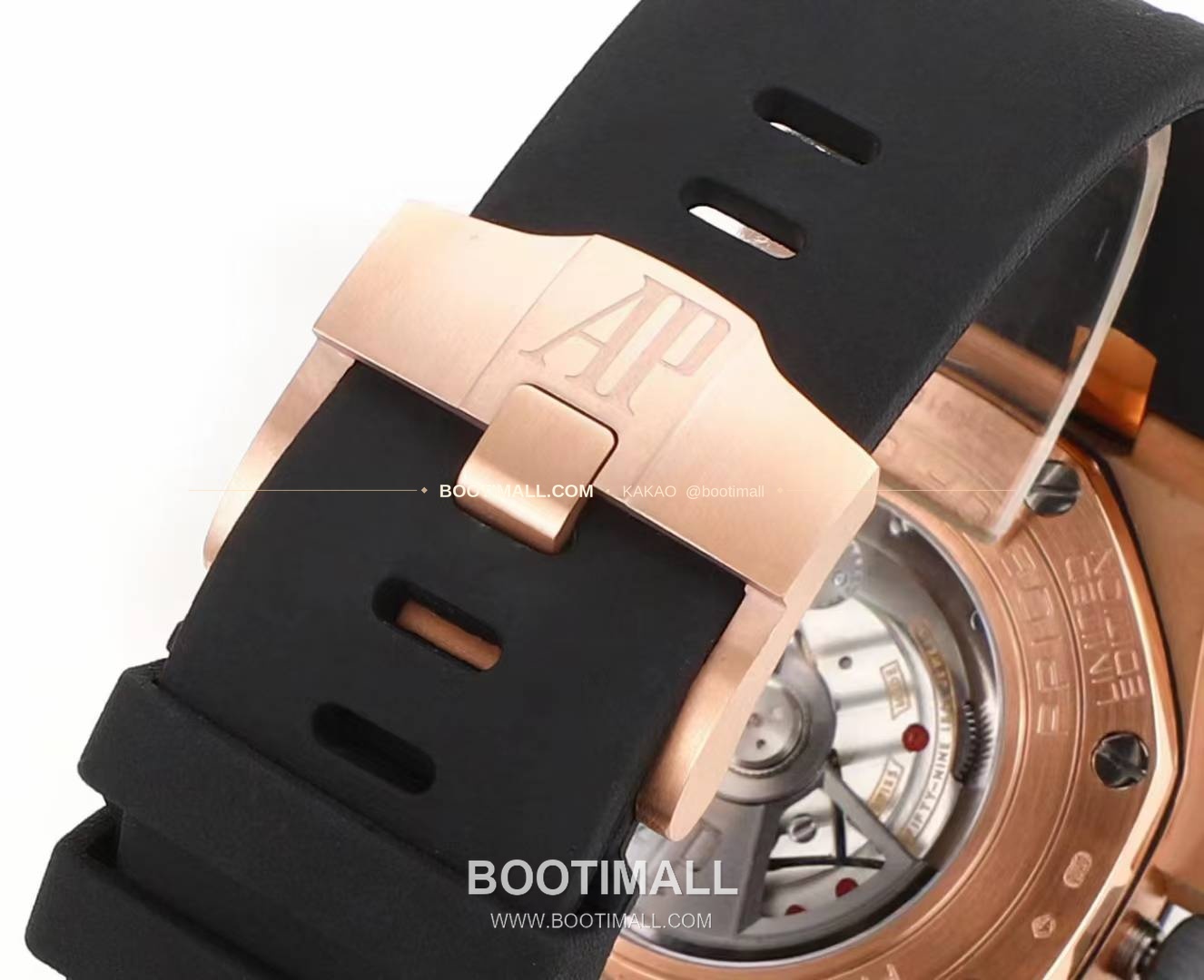 오데마피게 로열오크 오프쇼어 크로노그래프 플래티넘 톤 세라믹 베젤 오토매틱 Audemars Piguet Royal Oak Offshore Chronograph Platinum Tone Ceramic Bezel Automatic 26400 44mm 9