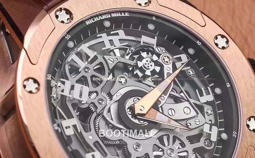 리차드밀 RM63-01 디지 핸즈 스켈레톤 라운드 오토매틱 Richard Mille RM63-01 Dizzy Hands Skeleton Round Automatic 42.7mm 5