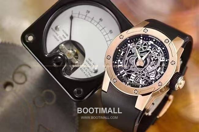 리차드밀 RM63-01 디지 핸즈 스켈레톤 라운드 오토매틱 Richard Mille RM63-01 Dizzy Hands Skeleton Round Automatic 42.7mm 9