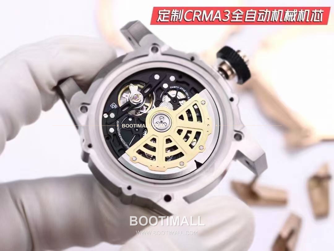 리차드밀 RM63-01 디지 핸즈 스켈레톤 라운드 오토매틱 Richard Mille RM63-01 Dizzy Hands Skeleton Round Automatic 42.7mm 13