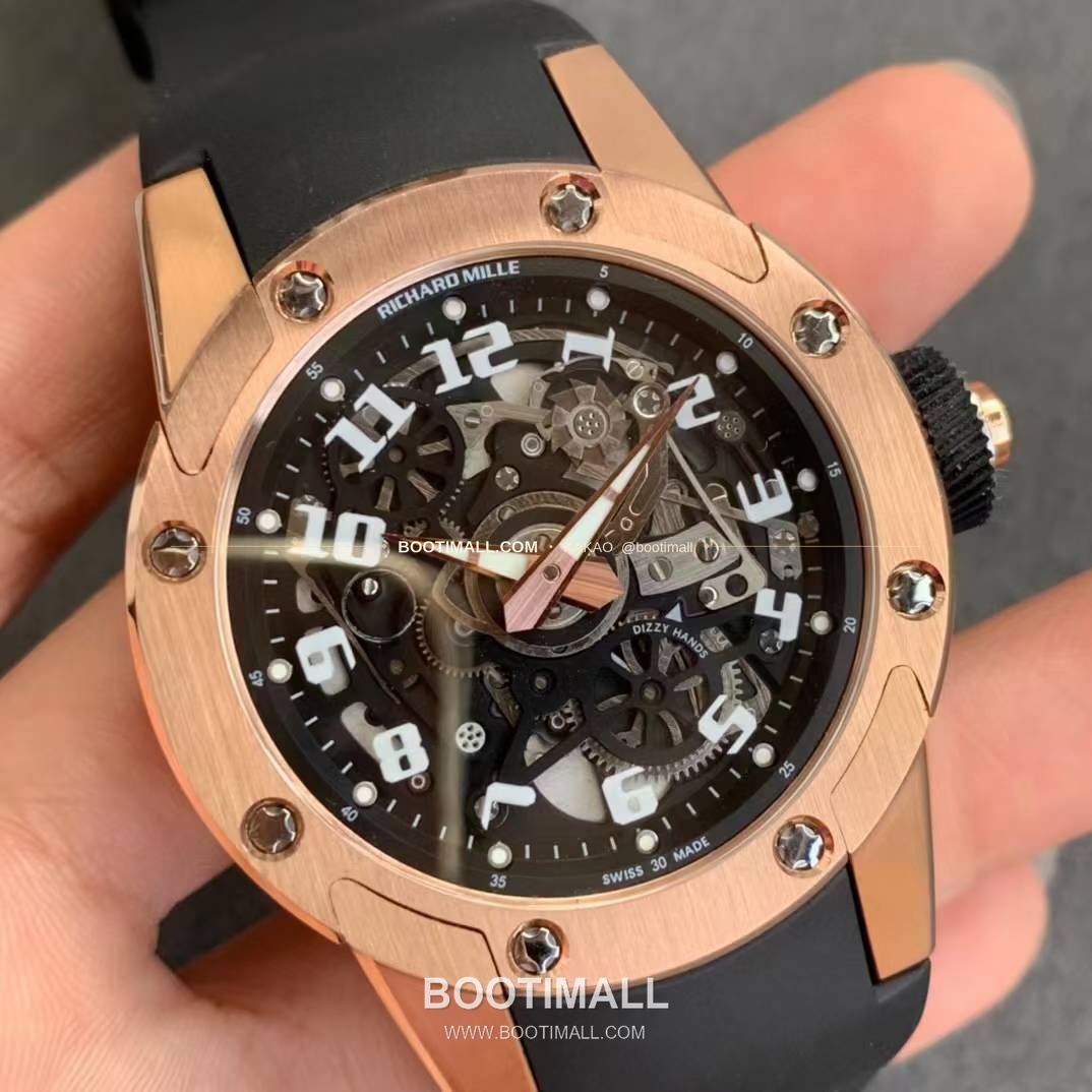 리차드밀 RM63-01 디지 핸즈 스켈레톤 라운드 오토매틱 Richard Mille RM63-01 Dizzy Hands Skeleton Round Automatic 42.7mm 2