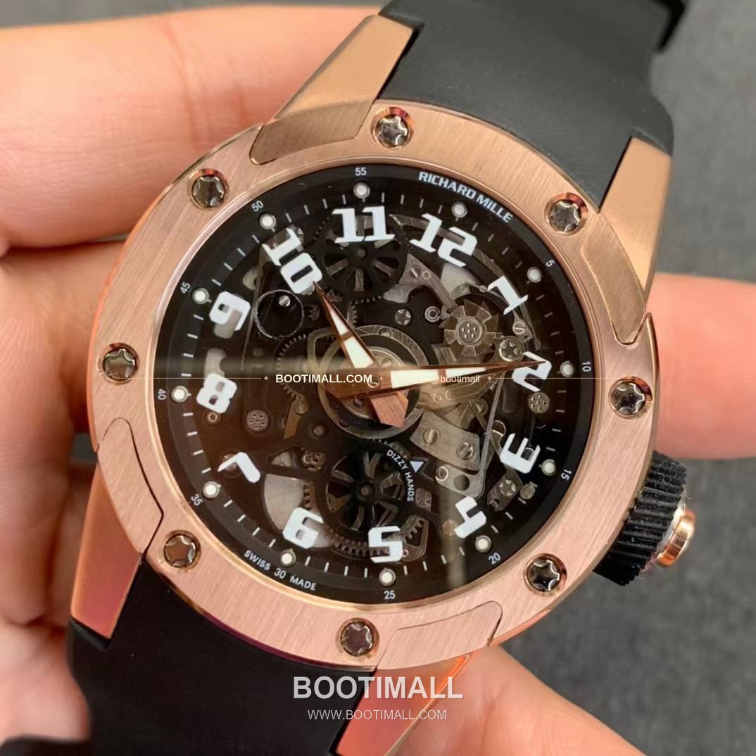 리차드밀 RM63-01 디지 핸즈 스켈레톤 라운드 오토매틱 Richard Mille RM63-01 Dizzy Hands Skeleton Round Automatic 42.7mm 3