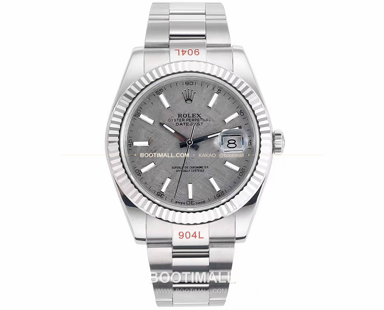 롤렉스 데이트저스트 904L스틸 천연보석다이얼 오토매틱 Rolex Datejust 904L Steel Natural Stone Dial Automatic 41mm 1