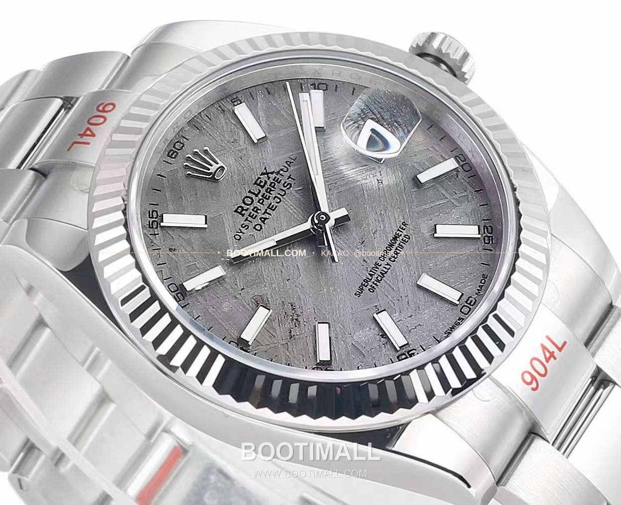 롤렉스 데이트저스트 904L스틸 천연보석다이얼 오토매틱 Rolex Datejust 904L Steel Natural Stone Dial Automatic 41mm 3