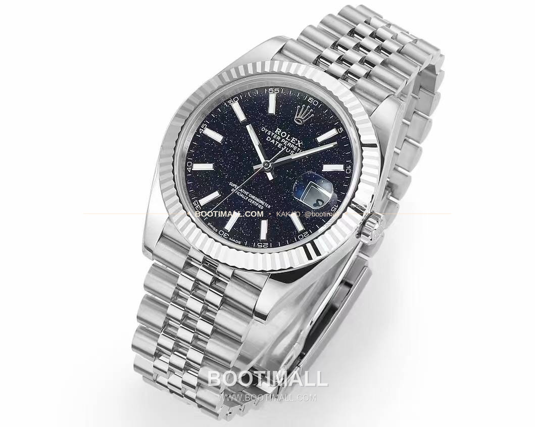 롤렉스 데이트저스트 904L스틸 천연보석다이얼 오토매틱 Rolex Datejust 904L Steel Natural Stone Dial Automatic 41mm 2