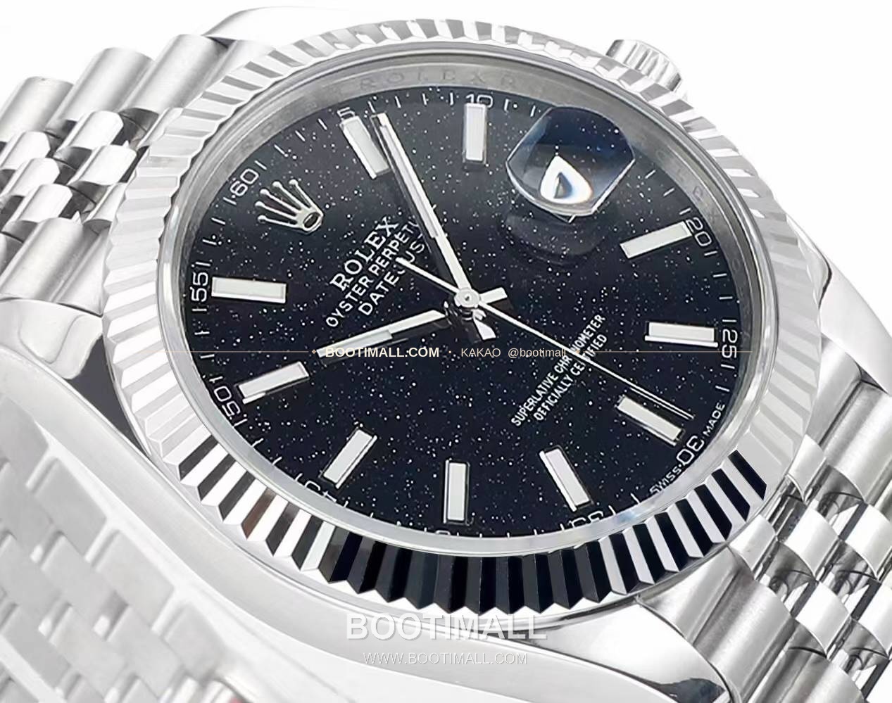 롤렉스 데이트저스트 904L스틸 천연보석다이얼 오토매틱 Rolex Datejust 904L Steel Natural Stone Dial Automatic 41mm 3