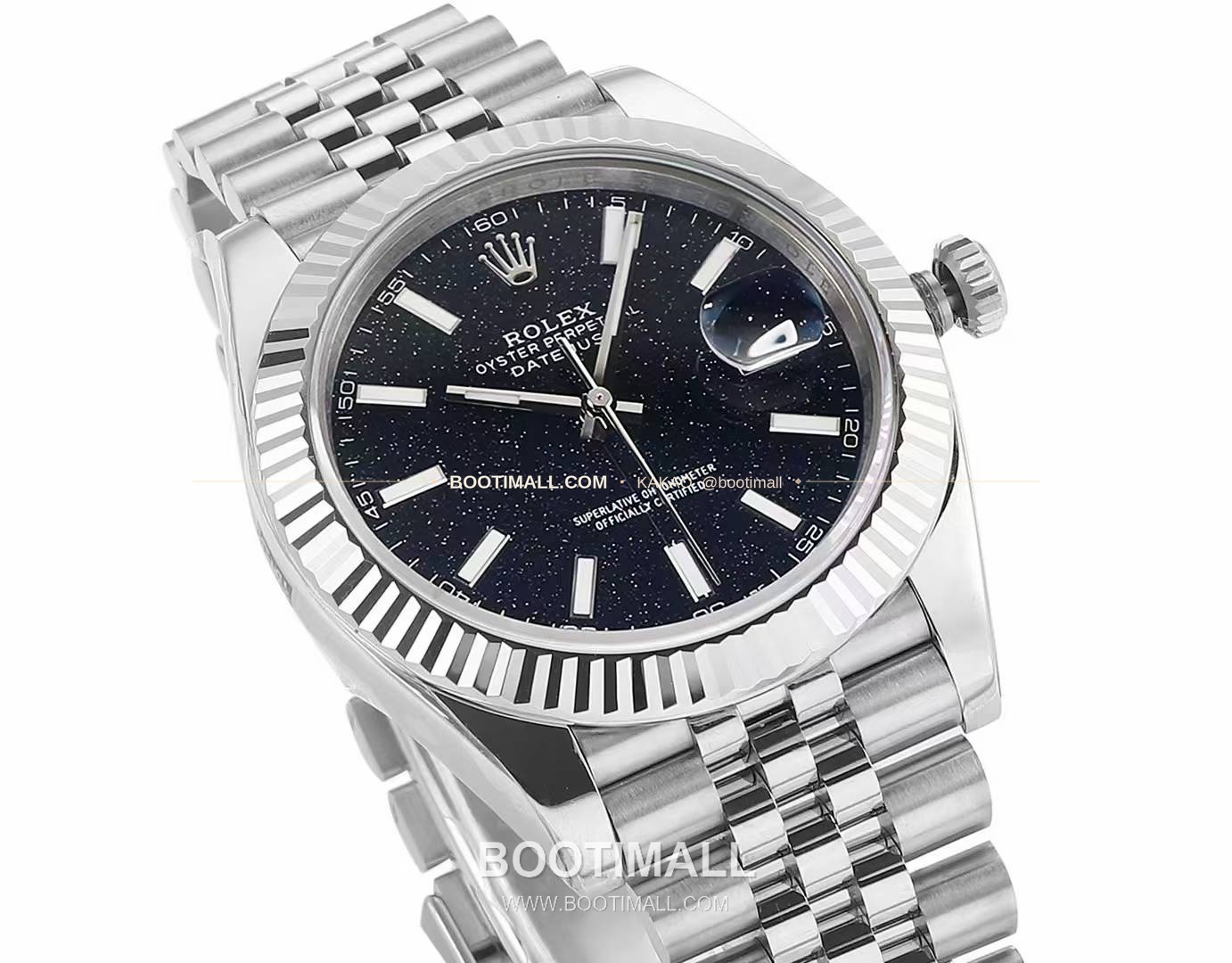 롤렉스 데이트저스트 904L스틸 천연보석다이얼 오토매틱 Rolex Datejust 904L Steel Natural Stone Dial Automatic 41mm 4
