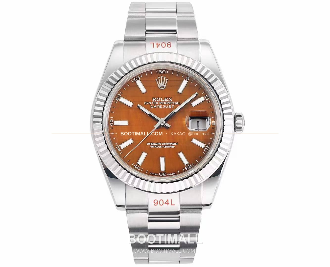 롤렉스 데이트저스트 904L스틸 천연보석다이얼 오토매틱 Rolex Datejust 904L Steel Natural Stone Dial Automatic 41mm 1