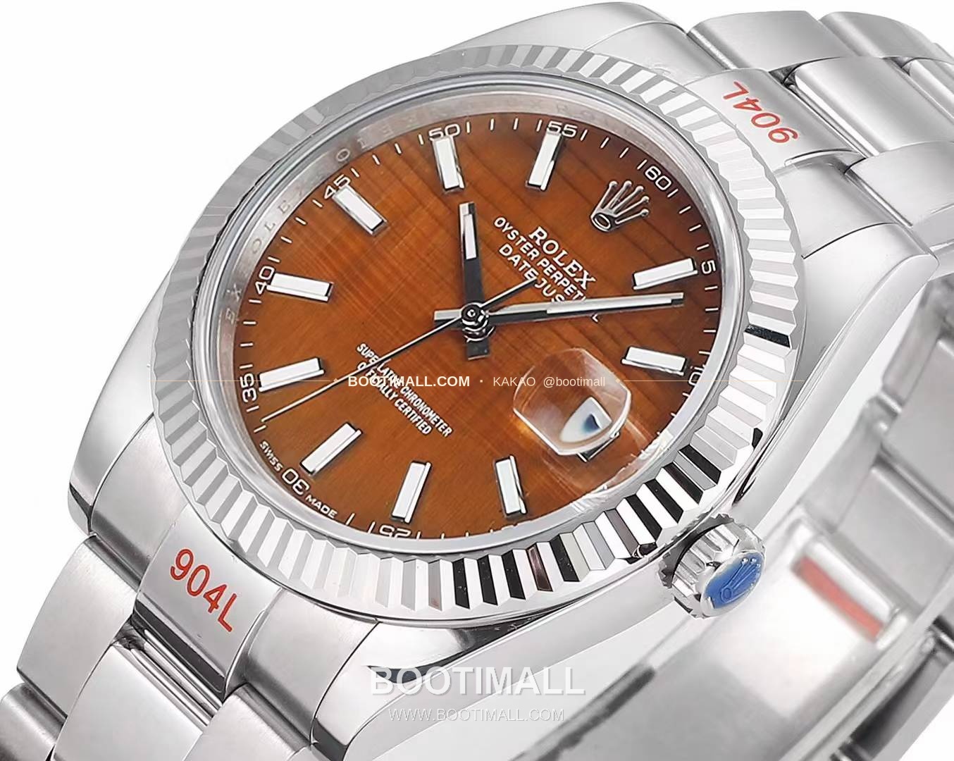 롤렉스 데이트저스트 904L스틸 천연보석다이얼 오토매틱 Rolex Datejust 904L Steel Natural Stone Dial Automatic 41mm 3