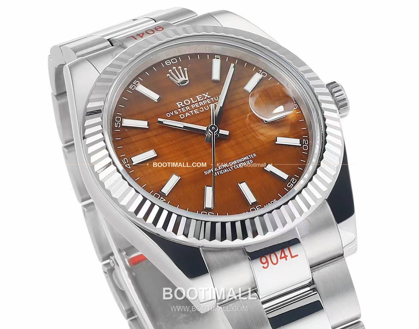 롤렉스 데이트저스트 904L스틸 천연보석다이얼 오토매틱 Rolex Datejust 904L Steel Natural Stone Dial Automatic 41mm 4