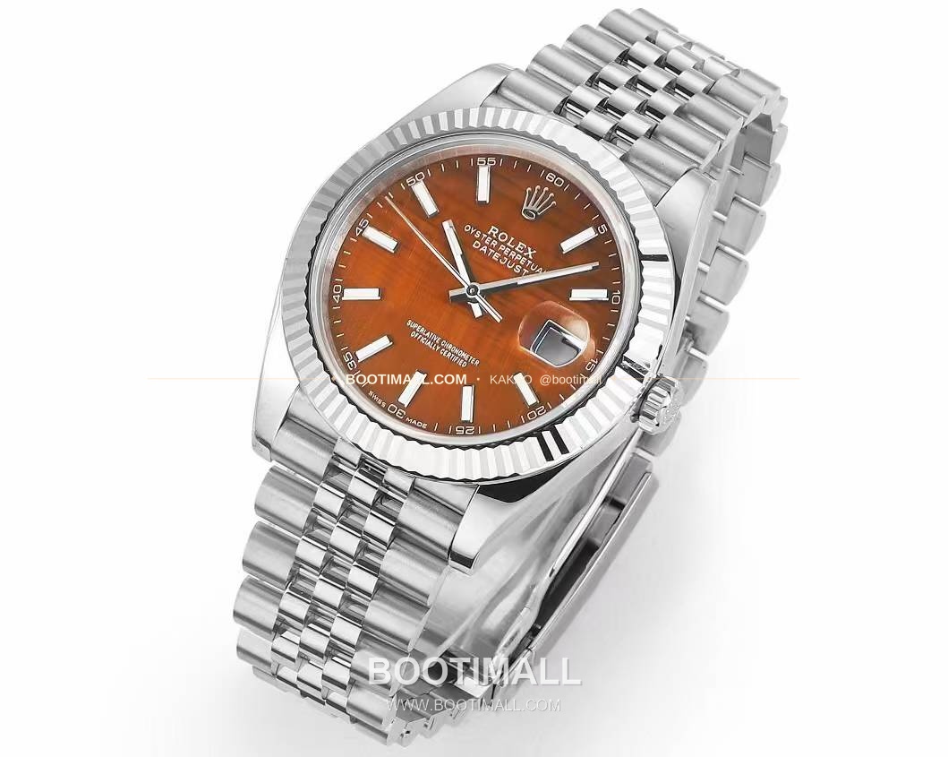 롤렉스 데이트저스트 904L스틸 천연보석다이얼 오토매틱 Rolex Datejust 904L Steel Natural Stone Dial Automatic 41mm 3