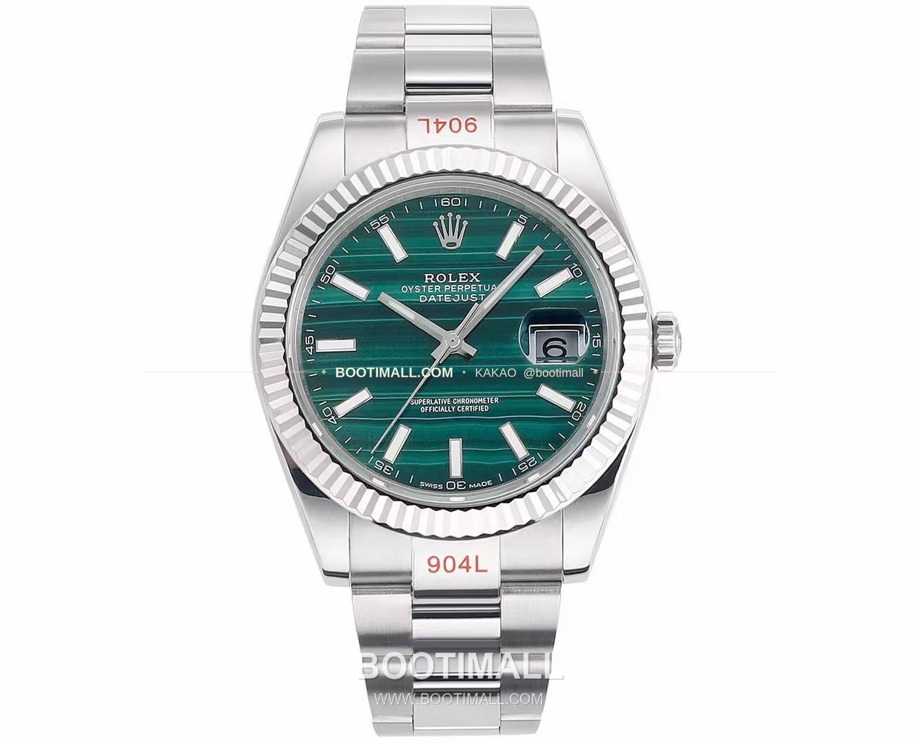 롤렉스 데이트저스트 904L스틸 천연보석다이얼 오토매틱 Rolex Datejust 904L Steel Natural Stone Dial Automatic 41mm 1