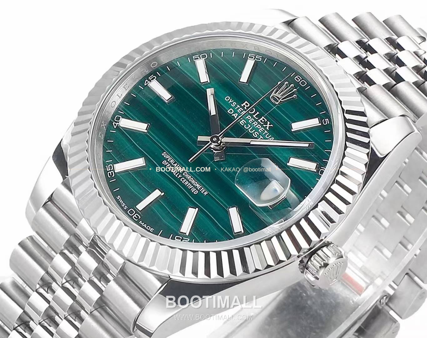 롤렉스 데이트저스트 904L스틸 천연보석다이얼 오토매틱 Rolex Datejust 904L Steel Natural Stone Dial Automatic 41mm 4