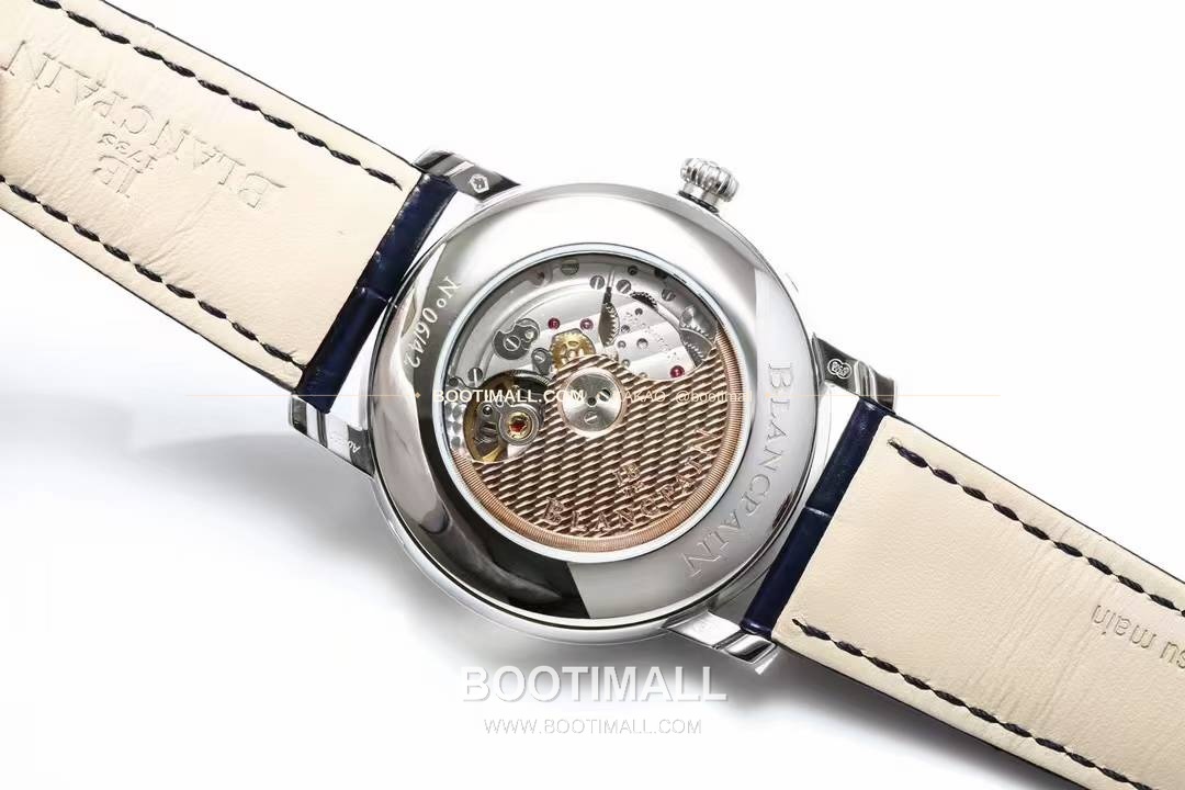 블랑팡 빌레레 퍼페추얼 캘린더 문페이즈 화이트다이얼 오토매틱 Blancpain Villeret Perpetual Calendar Moonphase White Dial Automatic 42mm 7