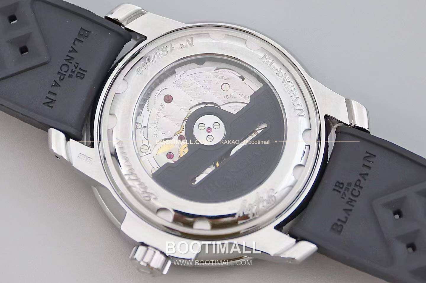 블랑팡 피프티 패덤즈 노 라디에이션 블랙다이얼 다이버 오토매틱 Blancpain Fifty Fathoms No Radiation Black Dial Diver Automatic 5008 40.3mm 7