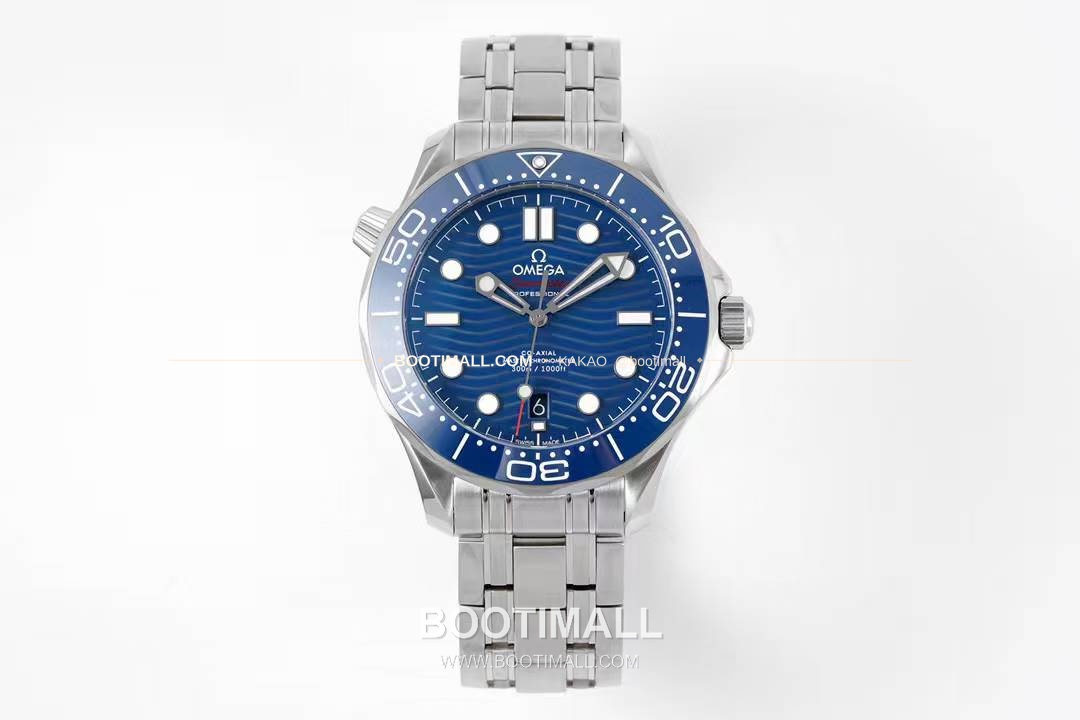 오메가 씨마스터 다이버 300M 블랙 세라믹 웨이브 다이얼 오토매틱 Omega Seamaster Diver 300M Black Ceramic Wave Dial Automatic 42mm 1
