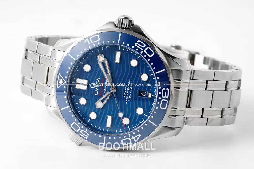 오메가 씨마스터 다이버 300M 블랙 세라믹 웨이브 다이얼 오토매틱 Omega Seamaster Diver 300M Black Ceramic Wave Dial Automatic 42mm 5