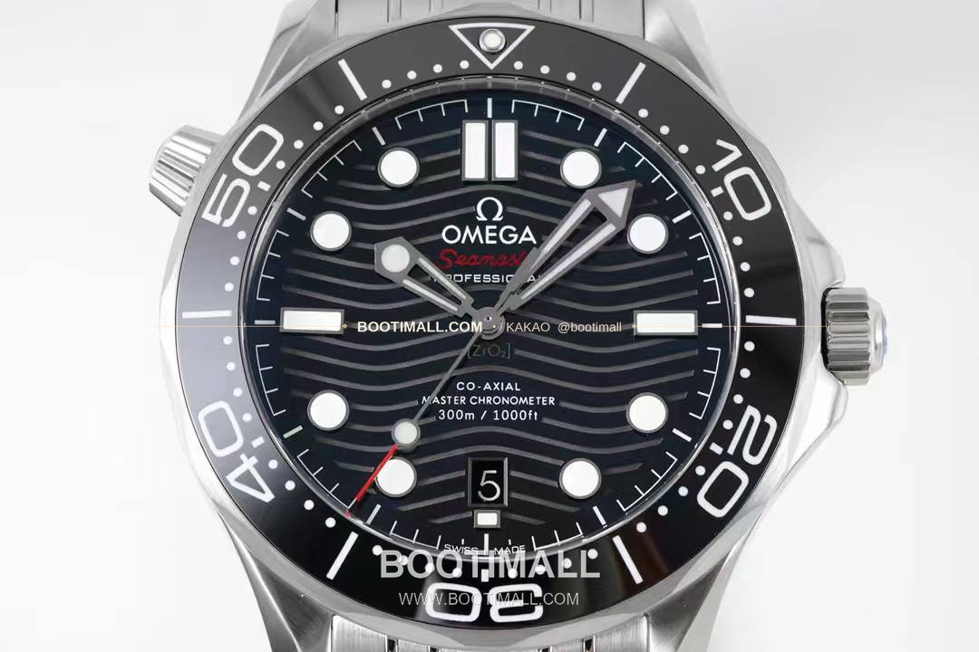 오메가 씨마스터 다이버 300M 블랙 세라믹 웨이브 다이얼 오토매틱 Omega Seamaster Diver 300M Black Ceramic Wave Dial Automatic 42mm 2