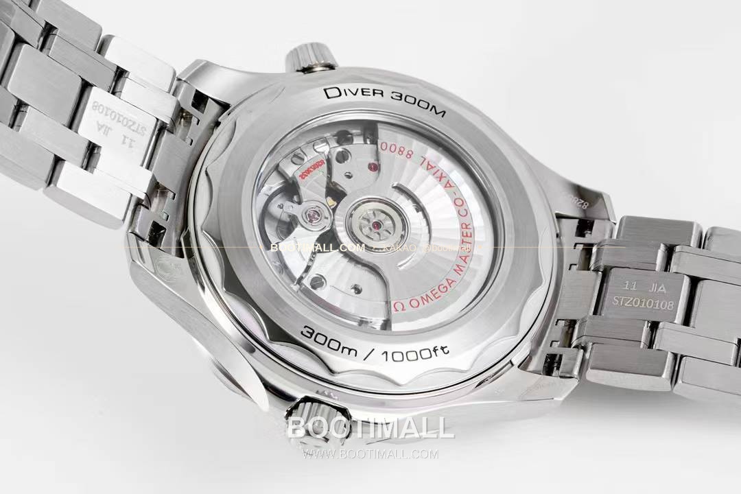 오메가 씨마스터 다이버 300M 블랙 세라믹 웨이브 다이얼 오토매틱 Omega Seamaster Diver 300M Black Ceramic Wave Dial Automatic 42mm 9