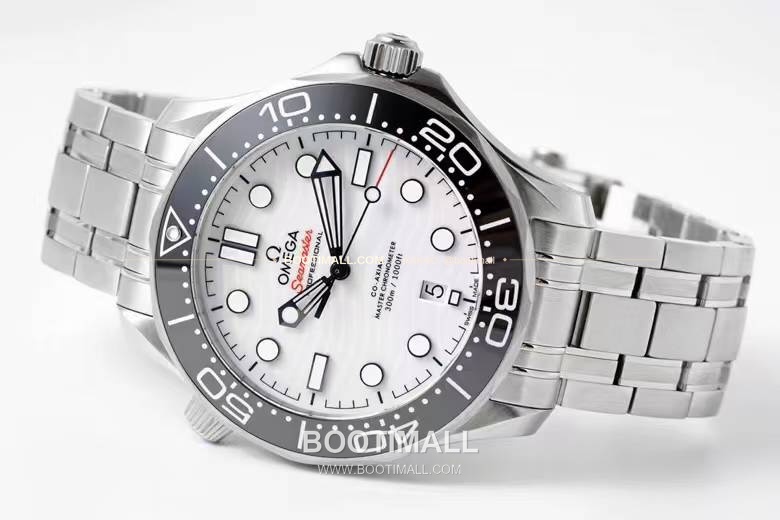 오메가 씨마스터 다이버 300M 블랙 세라믹 웨이브 다이얼 오토매틱 Omega Seamaster Diver 300M Black Ceramic Wave Dial Automatic 42mm 7
