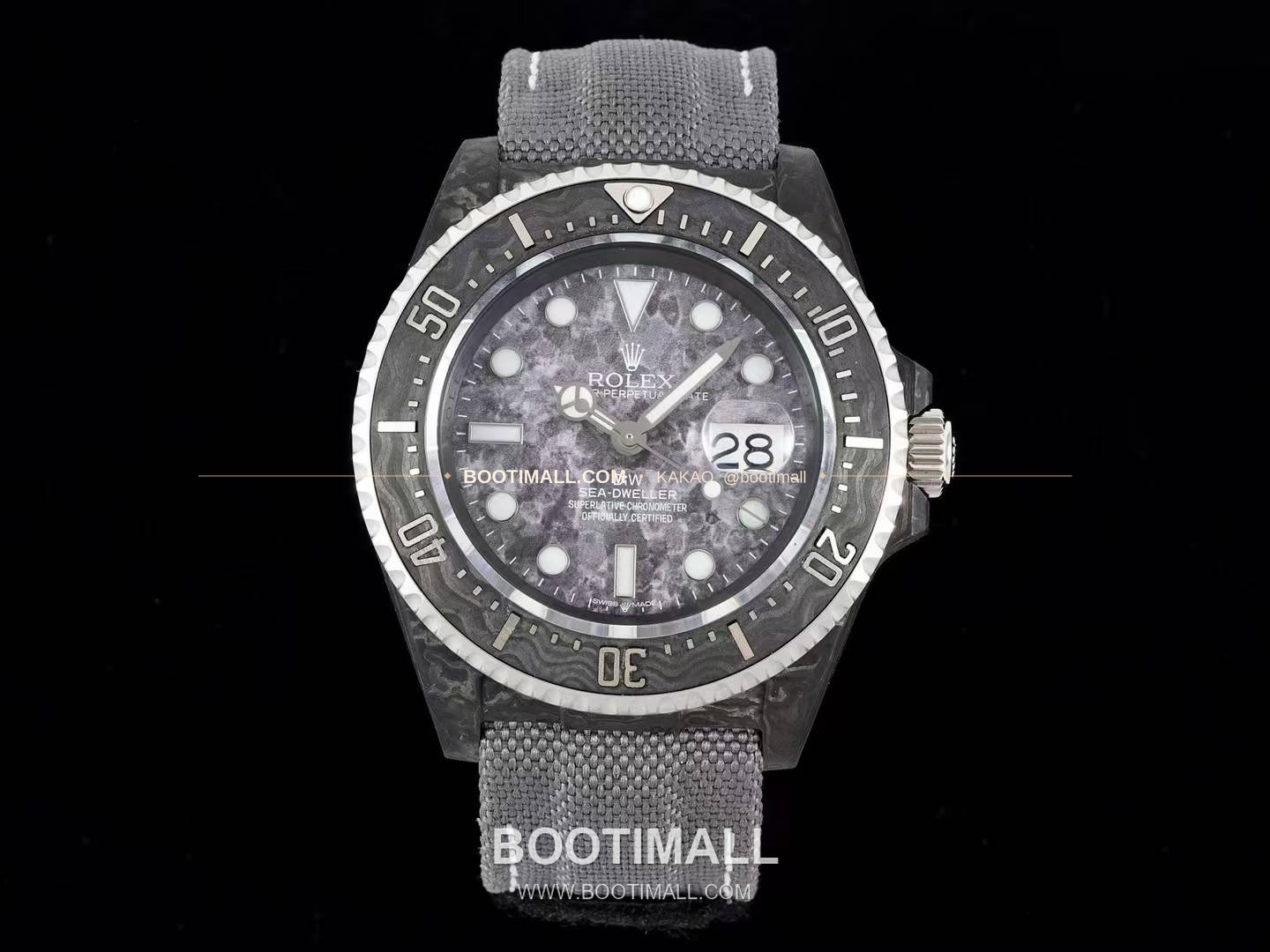 롤렉스 씨드웰러 DiW 카본파이버 블랙다이얼 오토매틱 Rolex Sea-Dweller DiW Carbon Fiber Black Dial Automatic 43mm 1